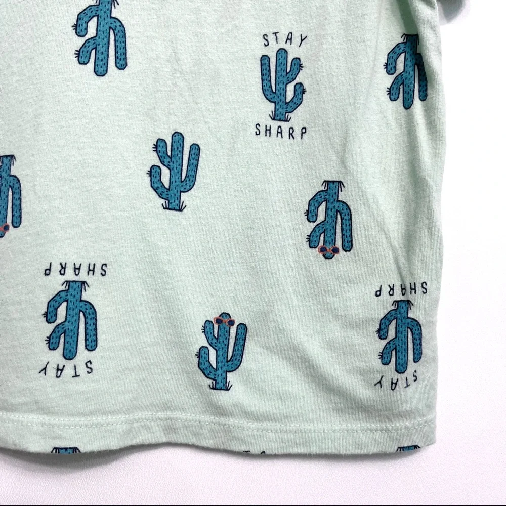 old navy | stay sharp cactus southwestern print tee mint green 5t